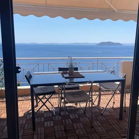 アパート Sea & Serenity - Balcony Daydreaming ネオス・マルマラス